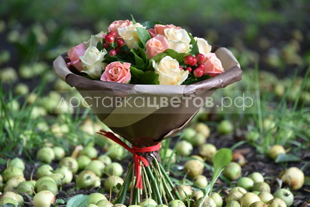 Букет роз "Любимый сад"